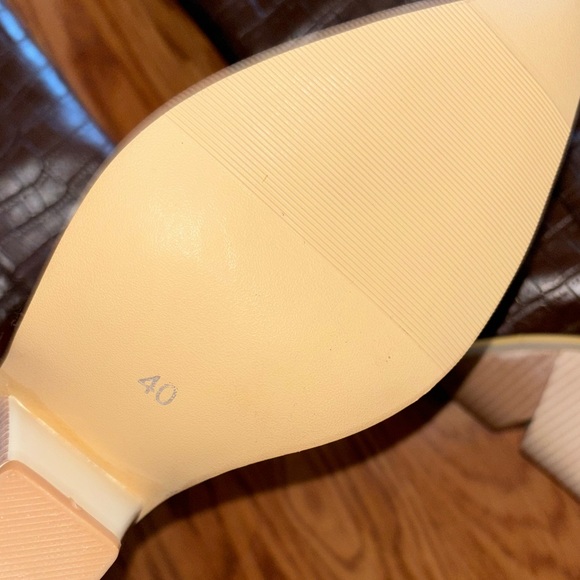 Brown Snake print Women high heel western boots 7.5 - Picture 2 of 6